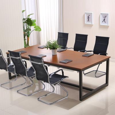 China High Quality Fashionable Simple Design 7 People PANEL Office Meeting Room Table Conference Table for sale