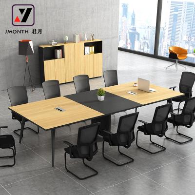 China Modern Designs Modern Table Design Board Square Conference Tables Meeting Desks for sale