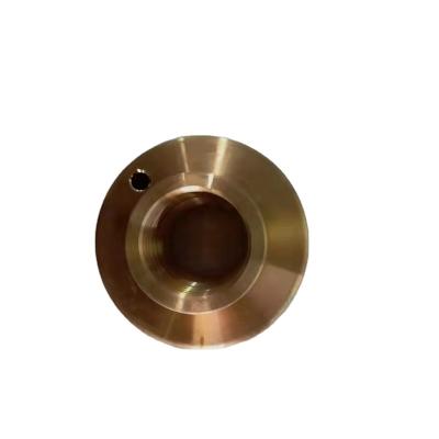 China Yellow Operating Mechanism Customer OEM Copper Wheel Metal Parts And Gear Netting for sale