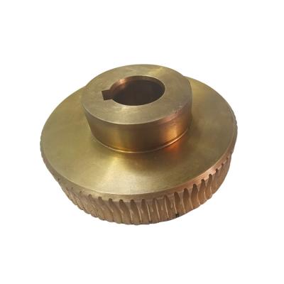 China High Precision Custom 304 Operating Mechanism Factory Manufacture 316 CNC Machining Worm Gear Parts for sale