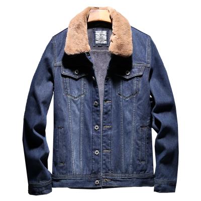 China Wholesale 2021 QUICK DRY denim jackets men jeans jacket with fur winter casual jacket for sale