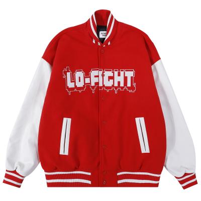 China Waterproof Custom Chenille Embroidery Leather Sleeve Baseball Letterman Bomber Jacket Varsity Jacket for sale