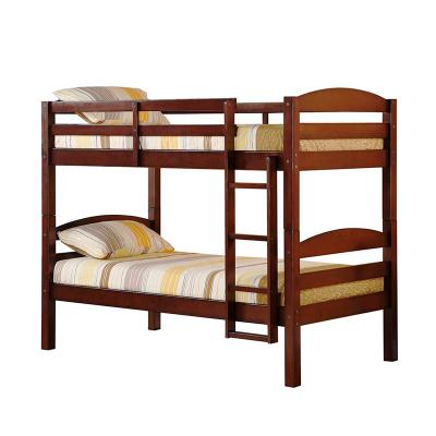 China Modern High Quality Wood Bunk Bed Twin Kids Bunk Beds Castle Bunk Bed For Kids for sale