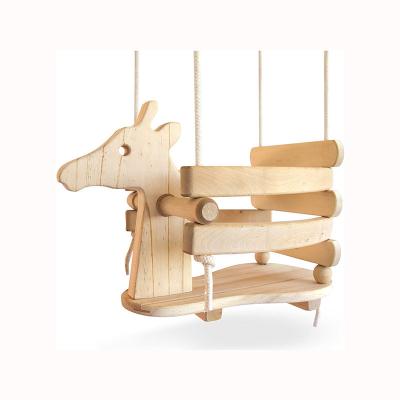 China Amazon Super Comfortable Hot Sale Swing Rocking Chair For Baby Wooden Baby Swing for sale