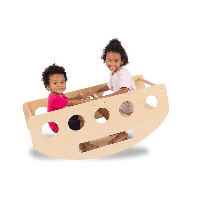 China Best-selling Multifunctional Indoor Wooden Playgrond Arch Pickler Triangle Rising Rocking Frame for sale