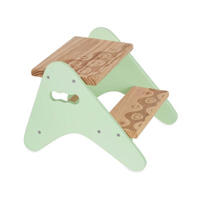 China Hot Selling Storage Step Stool For Kids Wooden Toilet Step Stool for sale