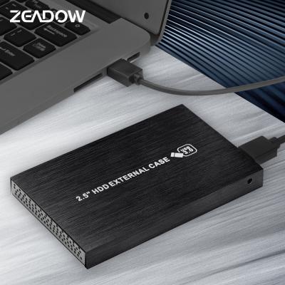 China 2.5 Inch Hard Drive Aluminum Enclosure SATA To USB 3.0 Portable External Hard Disk Drive Case Aluminum For SSD HDD 9.5mm 7mm Support UASP for sale