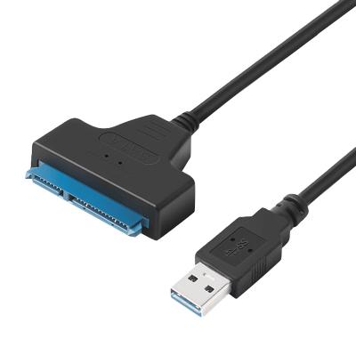 China 2.5 Inch Hard Drive Plastic External Converter 5Gbps USB 3.0 Cable Support To 2.5