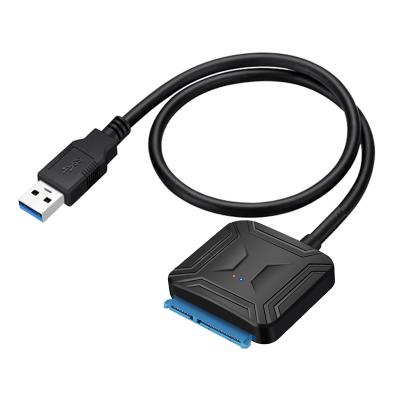 China Plastic Super Speed ​​USB 3.0 Converter Cable To SATA III Adapter For 2.5