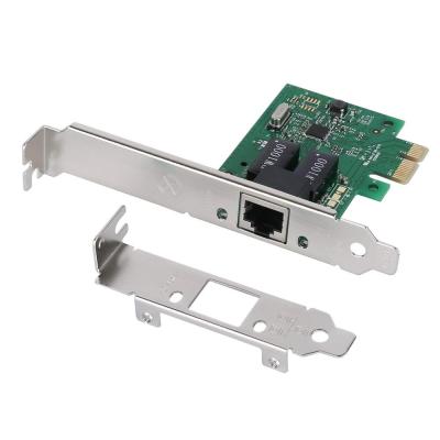 China Network Desktop Controller PCI Express Gigabit Ethernet LAN Card 10/100/1000Mbps PCIe RJ45 Adapter Card For Desktop PC for sale