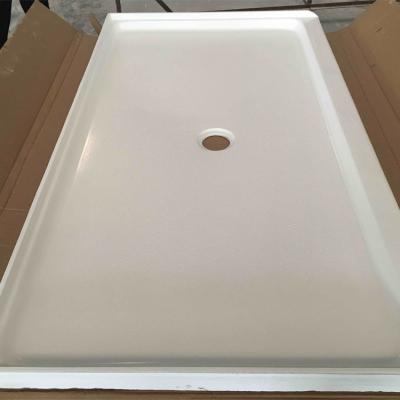 China Modern China Cultured Marble Factory 34x60 Cultured Marble Shower Pan for sale