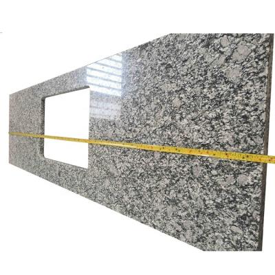 China China Traditional Countertops Factory White Wave Gray Granite Kitchen Tops Countertop for sale