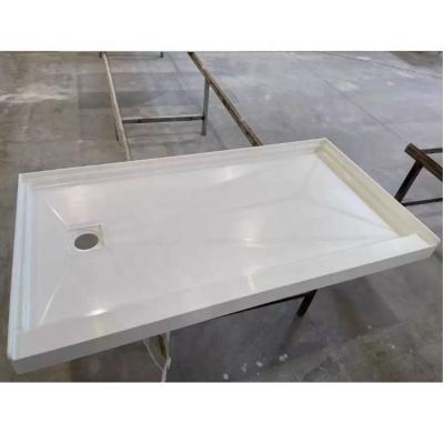 China Modern SMC Material Hotel Shower Tray American Shower Base for sale