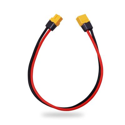 China Portable XT60 Connector Plug Harness Adapter Extended Cable XT60 Female To Male Silicone Wire 150mm 300mm For RC Battery for sale