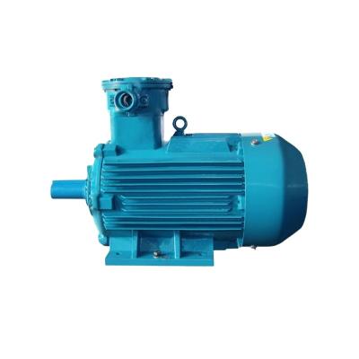 China Fully Enclosed AC Motor 0.12-315kw YB2 Series Three Phase Explosion Proof Electric Motor for sale