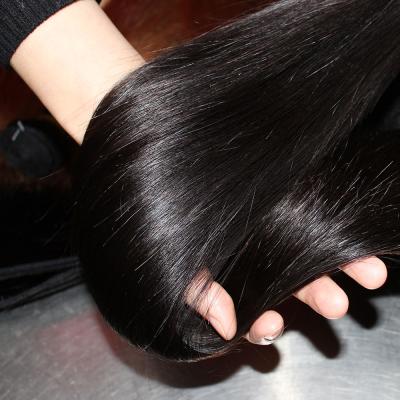 China Silky Straight Human Hair Extensions Virgin Bone Wave Cuticle Aligned Raw Indian Hair Hair Vendor for sale