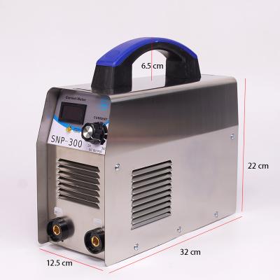 China Portable Inverter IGBT Welding Machine SNP-300 Inverter Arc Stick Welding Machine Duty IGBT PWM Technology Stainless Steel Electric Mask for sale