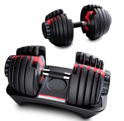 China Home\Gym\Custom Logo Adjustable Dumbbell Gym Equipment 90lbs 20 Kg 40kg Dumbbell Set Sports Performance for sale