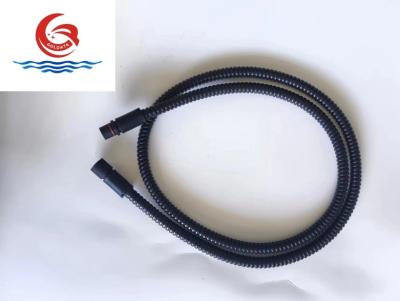 China 1.5m Engine Heater Cable IP44  Black 16A Low Temperature Resistance Corrugated Hose Line for sale