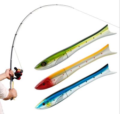 China carbon & Fulljion Carbon Saltwater Fish Plastic Fish Shaped Ice Rods Telescopic Fishing Pole for sale