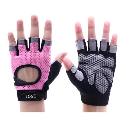 China Half Finger Handschoenen Sun Protection Gloves Guantes Ciclismo Outdoor Cycling Sports Breathable Gloves Fitness Training Protective Glove for sale