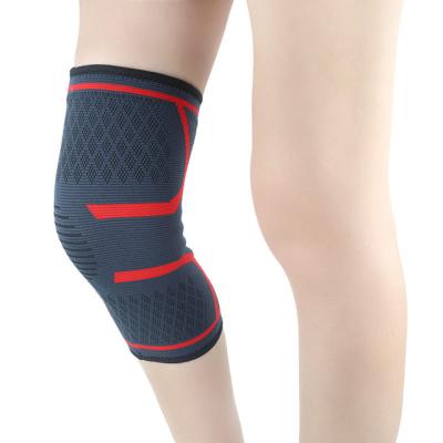 China Rodillera Deportiva Gear Logo Elastic Knee Pads Knitted Elasticity Breathable Custom Warm Knee Pads Protective Sports Exercise Brace for sale