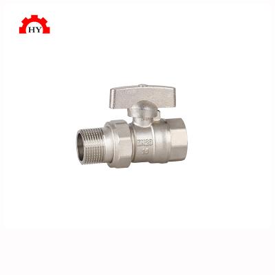 China General hot sale factory wholesale price cw617n ball valve mini copper brass for sale