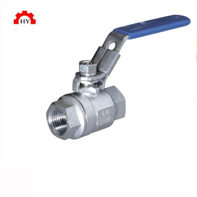 China General high quality made in China 2 piece stainless steel ball valve 2 piece removable ball valve for sale