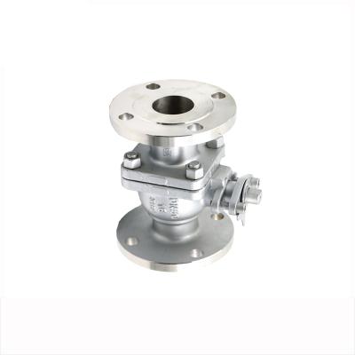 China 2021 General Hot Sale 2pc Flange Steel Ball Valve Low Price Stainless Flange Ball Valve for sale