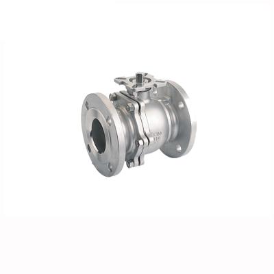 China General 4 Inch Flange Ball Valve 2 Piece Set Flange Ball Valve Forged Stainless Steel Fixed Ball Valve PSI for sale