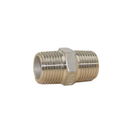 China Good Quality 1/8 NPT Oil Double Hex Male Nipple 1/2 With Factory Direct Selling Price for sale