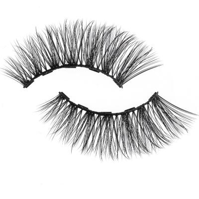 China Private Label Natural Soft Custom False Lashes 7-14mm Korean Fiber PBT False Eyelashes for sale