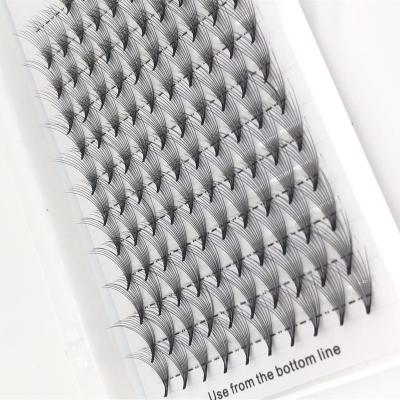 China 25-30 Times New Style Wholesale Eyelash Extension Custom Pre-Made Fan-shaped Eyelashes for sale