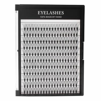 China Fans High Quality Volume Lashes 20D Premade Large Tray Long Stem Lash Pre Made Eyelash Extensions Dropshipping for sale