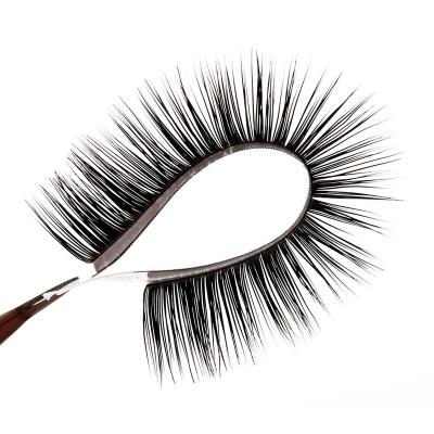 China Natural look.soft silk black soft eye lash Mink Eyelash Extensions 100% real Mink Lash Extensions 3D different for sale