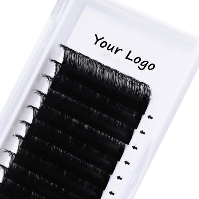 China Different Soft And Light Mixed Lash Extensions Lashes 15-20mm Long 0.05 D Loop Classic Eyelash Extensions for sale