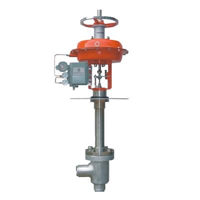 China T867 Series General Pneumatic Diaphragm Single Cryogenic Type Seated Angle Control Valve for sale