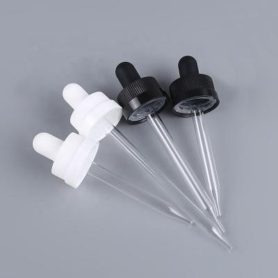 China 20 child safe droppers black and white plastic child proof pipette child safety droppers 400 CRC for sale