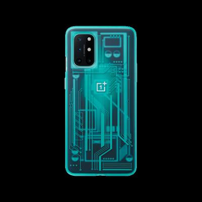 China OnePlus 8T case shockproof original bumper cyborg cyan for oneplus 8T OP for sale