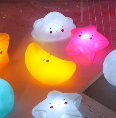 China Modern Pretty New Cute Soft PP Animal Led 3D Baby Night Light For Kids for sale