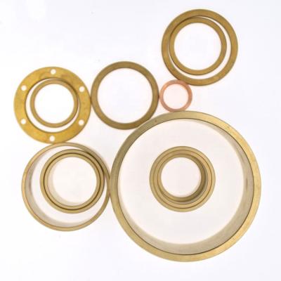 China Electronic flange according to your alloy drill drawing plastic banding ring for sale