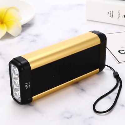 China Convenient Phone Feature Newcomer With Home Wireless Speakers Flashlight Subwoofer Speaker Sound Box for sale