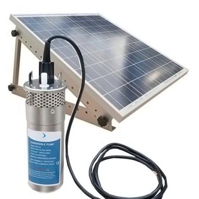 China Family homes high performance deep well water pump solar powered submersible water pump for sale