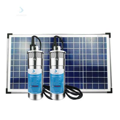 China YM2460-30 agriculture water pump 24v solar high pressure submersible for agriculture for sale