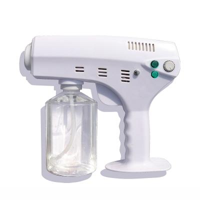 China Gun Nanoe Ray Portable Disinfection Spray Gun Blue Automatic Disinfection Home Appliances Atomizer for sale