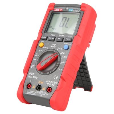 China Hot Sale UT191T UT191T Professional RMS Voltmeter 600V 20A 6000 Display Count IP65 Tester Real Digital Multimeter for sale