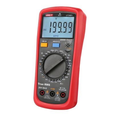 China Hot Selling UNIT UT39E+ 20000 Counts Frequency Temperature 2000uF Voltage Tester High Accuracy True RMS Digital Multimeter UT39E+ for sale