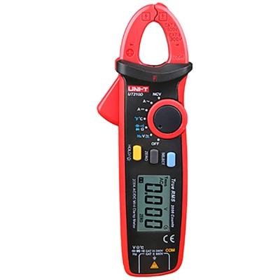 China Automatic UNIT UT210D Digital Clamp Range 39.3mm x 26.5mm Electrical Voltage Meter Multimeter True Temperature Resistance Capacitance Measurement for sale