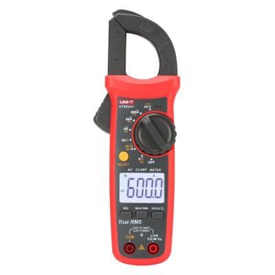 China UNIT Digital Clamp Meter UT202A+ AC DC Amperimetro Current Clamp Multimeter Resistance Frequency 37mm x 25mm for sale