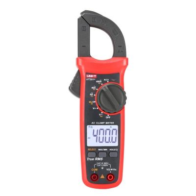 China UNIT Digital Clamp Meter UT201+ AC DC Amperimetro Current Clamp Multimeter Resistance Frequency 37mm x 25mm for sale